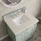 James Martin Vanities Brittany 30" Single Vanity, Sage Green, w/ 3 CM Siberian Silestone Top 650-V30-SGR-3SFR - alternate 3