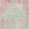 Homeroots 8' X 10' Pink And Ivory Abstract Washable Indoor Outdoor Area Rug 612349 - alternate 5