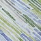 Homeroots 5' X 8' Sky Blue And Fern Green Striped Washable Indoor Outdoor Area Rug 617693 - alternate 4