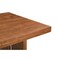 Homeroots 75" Brown Solid Wood Trestle Base Dining Table 554339 - alternate 6