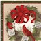 Homeroots Cardinal Wreath White Framed Wall Art 572022 - alternate 3