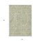 Homeroots 10' X 14' Artichoke Green And Ivory Abstract Washable Indoor Outdoor Area Rug 594898 - alternate 4