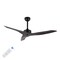 Jonathan Y Aldrin 50" Modern Minimalist Iron/Plastic Mobile-App/Remote-Controlled 6-Speed Razor Ceiling Fan, Dar JYL9715C - alternate 1