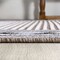 Jonathan Y Sebastian High-Low Modern Diamond Border Brown/Ivory 2 ft. x 8 ft. Indoor/Outdoor Runner Rug HWC102A-28 - alternate 3