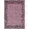 Homeroots 9' X 12' Pink Animal Print Washable Indoor Outdoor Area Rug 607660 - alternate 4