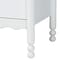 Baxton Studio Hoffman Scalloped Bedroom Set with Chest, White, King 272-14815-14816-14817-14819-ZORO - alternate 4