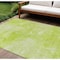 Homeroots 10' X 14' Artichoke Green And Lime Green Nautical Washable Indoor Outdoor Area Rug 581724 - alternate 1