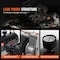 Vevor Train Horns Kit 4 Trumpet Air Horn Kit 120 psi Air Compressor 1.6 Gal Tank HS-660 - alternate 3