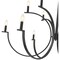 Z-Lite Cordelia Matte Black 12 Light Chandelier 2016-12MB - alternate 6