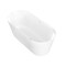 Anzzi Freestanding Tub, 59 in L, 29.1 in W, White, Acrylic, Center FT-AZ650-59 - alternate 1
