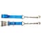 Mytee Products 2PK 3inx30ft Ratchet Strap w/Chain Anchor 5000 Lbs WLL for Flatbed Trailer - Blue, 2PK RS330C-Bx2 - alternate 4