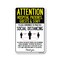 Signmission PSA Hospital Patients Guests And Staff Social Distancing 10in X 7in Wall Graphic, OS-NS-RD-710-25400 OS-NS-RD-710-25400 - alternate 1