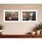 Homeroots Set Of Two Country Candlelight 4 White Framed Print Wall Art, 2PK 407088 - alternate 2