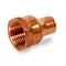 Everflow SWTx1-1/2'' FIP Copper Reducing Female Adapter Fitting 1-1/4'' CCFA1411 - alternate 1