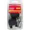 Richelieu Dual-Wheel Furniture Caster, Swivel Without Brake, with Wood Stem, Black F24427 - alternate 3
