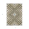Homeroots 3' X 5' Beige Gray And Ivory Tribal Washable Indoor Outdoor Area Rug 598088 - alternate 5