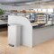 Hls Commercial 13.2 Gallon / 50 Liter Step Pedal Commercial Trash Can White Plastic HLSPL13WWP - alternate 5
