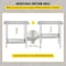 Vevor Stainless Steel Work Prep Table Commercial Worktable Food Prep 24x30x31in GZT76*60*80 - alternate 4