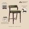 Manhattan Comfort Patricia Counter Stool  in Turtle Green CS023-GR - alternate 4