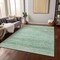 Homeroots 8' X 10' Artichoke Green And Beige Trellis Washable Indoor Outdoor Area Rug 616481 - alternate 5
