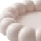 Homeroots 5in Pale Pink Resin Handmade Round Trinket Tray 724180 - alternate 3