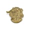 Homeroots 10in Gold Sea Horse Cast Iron Vanity Tray 483173 - alternate 4