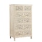 Homeroots 35" White Solid Wood Six Drawer Chest 521239 - alternate 7