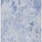 Homeroots 9' X 12' Sky Blue And Denim Blue Floral Washable Indoor Outdoor Area Rug 583134 - alternate 4