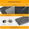 Simple Deluxe FluffyDream Cooling Elevated Dog Cot Bed, Outdoor Raised Lightweight Dog Cot, No-Slip Feet Pet Hamm PTBEDXELEVATED60X37BLK - alternate 5