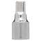 Milwaukee Tool Socket Extension 1 1/2 in L, 1 Pieces, Chrome 43-24-9107 - alternate 1