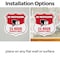 Signmission No Trespassing Shield Sign 24 Hour Surve, 6 inch X 6 inch, Vinyl Decal, 2PK SHI-D-2PACK-6-419 - alternate 4