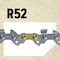 Oregon AdvanceCut Chain, 14" 90PX 3/8" 52 DL R52 - alternate 6