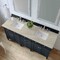 James Martin Vanities Brittany 72" Double Vanity, Black Onyx, w/ 3 CM Tajnar Eclos Top 650-V72-BKO-3TJR - alternate 3