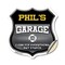 Signmission Phil's Garage I Can Fix Everything But Stupid, 12 Inch X 12 Inch, Vinyl Decal SHI-D-12-490-PHIL - alternate 1