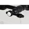 Kingston Brass Two-Handle Wall Mount Bridge Kitchen Faucet, Matte Black KS1260TAL - alternate 4