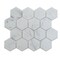 Apollo Tile 11x12 Bianco Carrara Marble Polished Floor and Wall Mosaic Tile 4.49 sqft/case, 5PK APLKB88G06PA - alternate 1