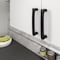 Richelieu 5 1/16-inch (128 mm) Center to Center Matte Black Contemporary Cabinet Pull BP7345128900 - alternate 3