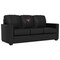 Dreamseat Silver Sofa with AEW The Outrunners Logo XZ7759001SOCDBK-PSAEW0015 - alternate 1