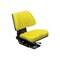 Uni Pro 356 Utility Mechanical Suspension Seat | Yellow Vinyl 8823 - alternate 9