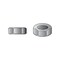 Hillman Hex Nut 1/4" Zinc-Plated Steel USS Zinc-Plated, 100PK 160500 - alternate 3
