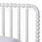 Baxton Studio Lucera Mid-Century White Twin Size Bobbin Bed 257-14013-ZORO - alternate 3