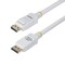 Startech.Com 6ft White VESA Certified DisplayPort 1.2 Cable, 4K 60Hz, Latching DP Connectors DP12-CABLE-6FTW - alternate 5