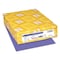 Neenah Paper ColoPaper, VenusViolet, 500, PK500 22081 - alternate 1