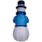 Gemmy Airblown LED Lightshow Rainbow Wave Snowman 12 ft. Inflatable 886024 - alternate 2