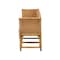 Bali & Pari Seranay Bohemian Scallop Light Honey Rattan Long Dining Bench 255-14135-ZORO - alternate 3