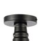 Jonathan Y Camila 14" 1-Light Classic Industrial Indoor/Outdoor Iron LED Semi Flush Mount, Red/White JYL7617E - alternate 6