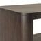 Homeroots 48" Walnut Solid Wood Floor Shelf Coffee Table With Shelf 573464 - alternate 4