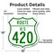 Signmission Route Marker Shield Sign Us 420, 12 Inch X 12 Inch, Aluminum Metal Sign SHI-A-12-477 - alternate 2