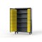 Strong Hold 12 GA Bin Cabinet 4 Shelves - EK Lock 46-BS-244-EK - alternate 2