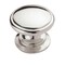 Amerock Ravino 1-1/4 inch (32mm) Diameter Polished Chrome Cabinet Knob, 10PK 10VMP5301226 - alternate 1